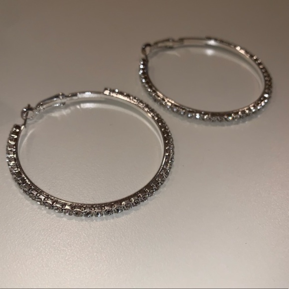 NWT Fashion Hoop Earrings - Picture 2 of 5